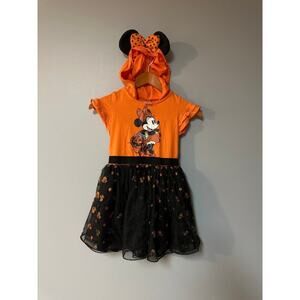 Girls Size 7/8 Disney Minnie Halloween Dress